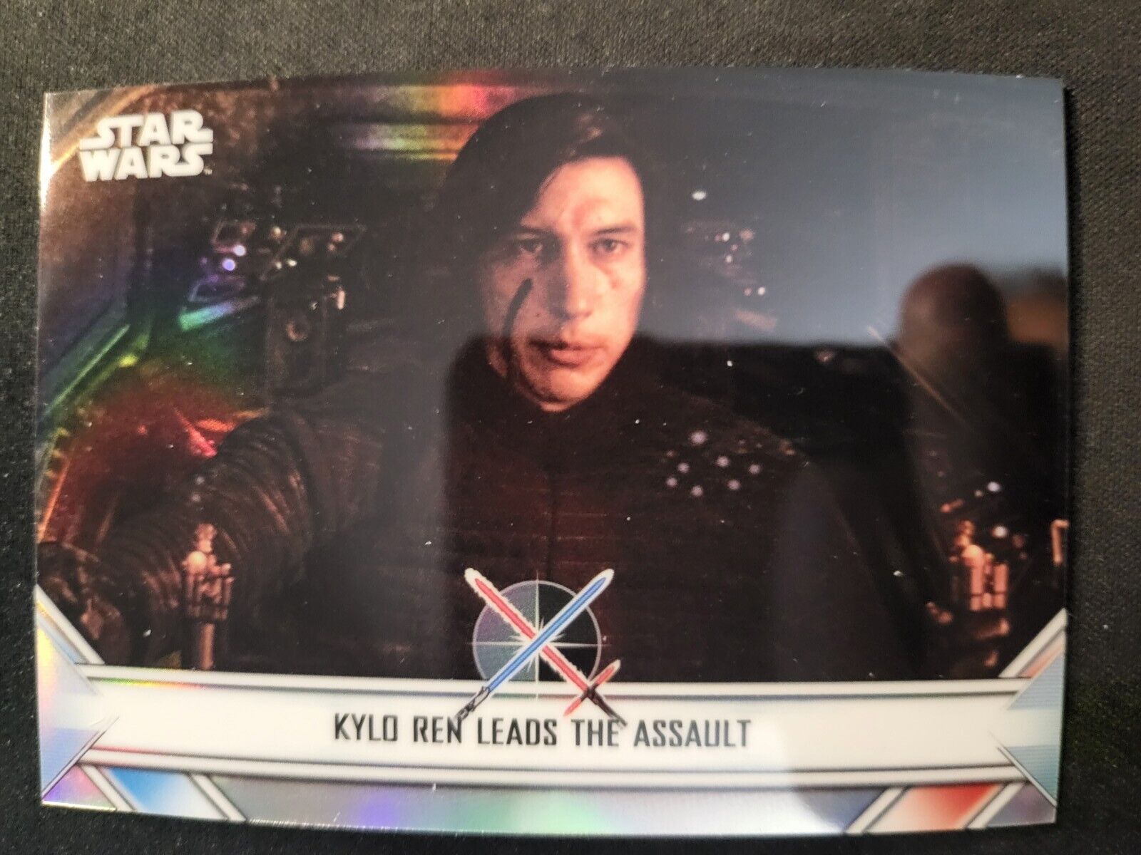 2020 Topps Chrome Star Wars Perspectives Empire War Kylo Leads Card REFRACTOR