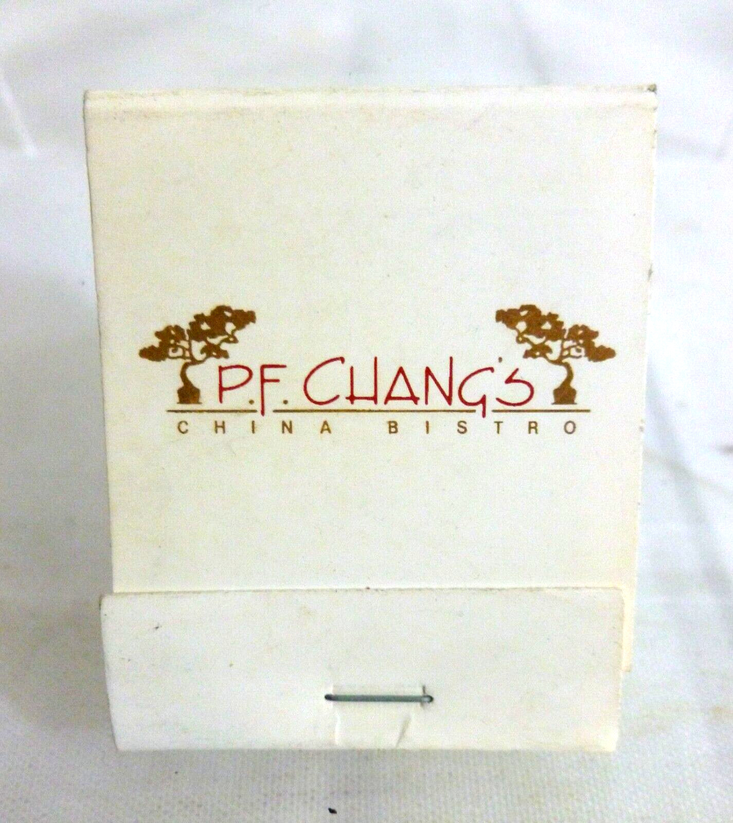 Vintage Matchbook - P.F. Changs - China Bistro - Scottsdale Center Edina, MN
