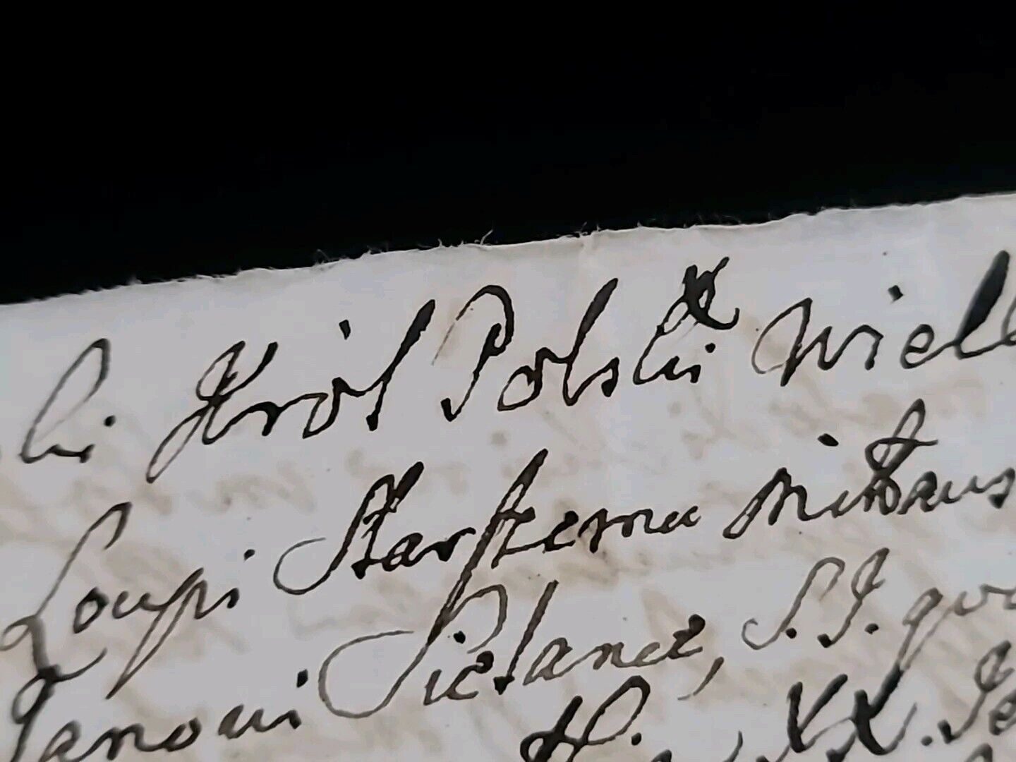 1756 Judaica Polish Signed Church Manuscript Document Letter Wax Seal Poland PL