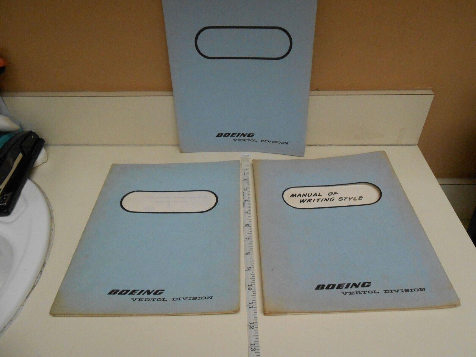 3 Boeing - Vertol Division 1960\'s Booklets
