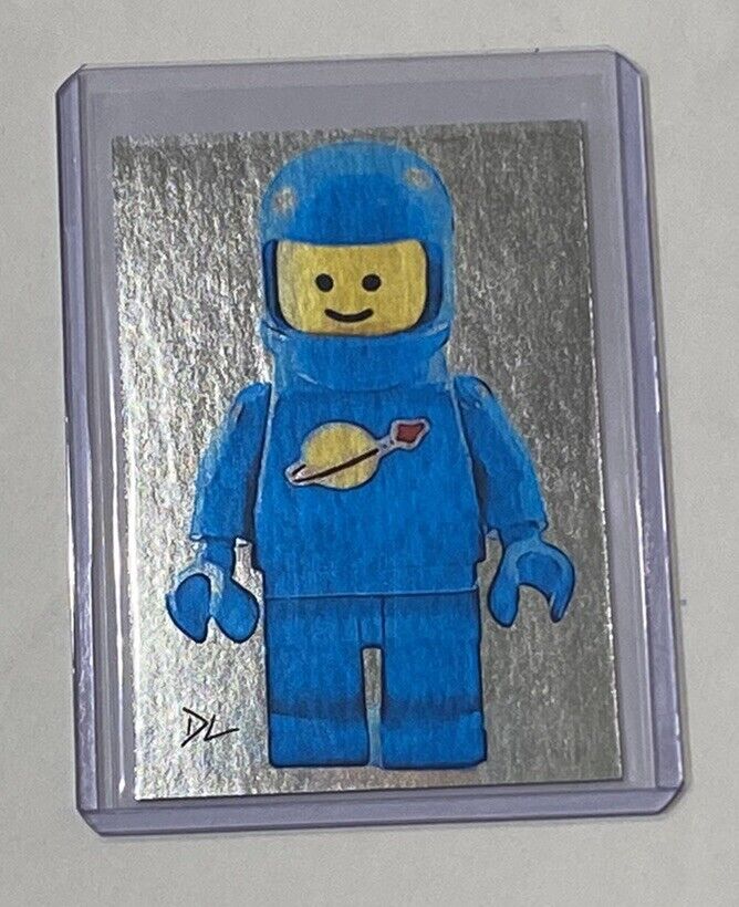 LEGO Space Man Platinum Plated Artist Signed “Established 1949” Trading Card 1/1