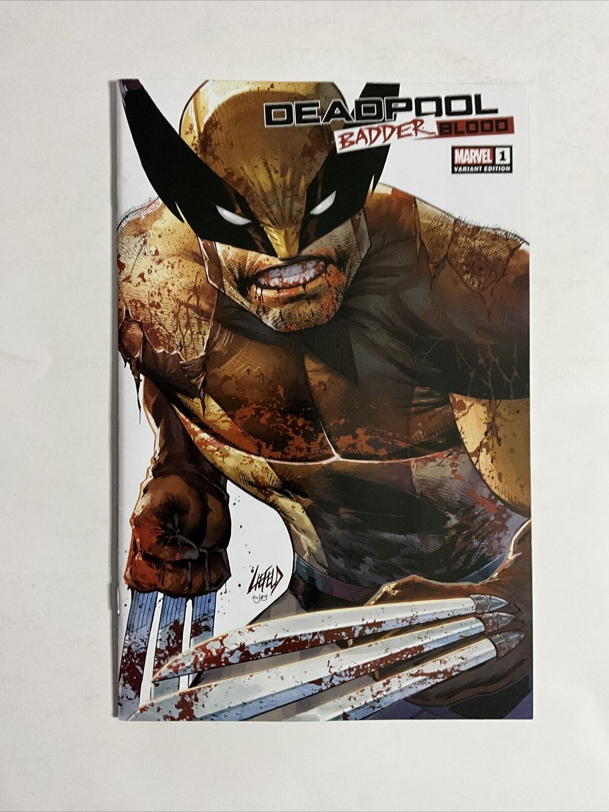 Deadpool: Badder Blood #1 (2023) 9.4 NM Marvel Rob Liefeld Wolverine Variant