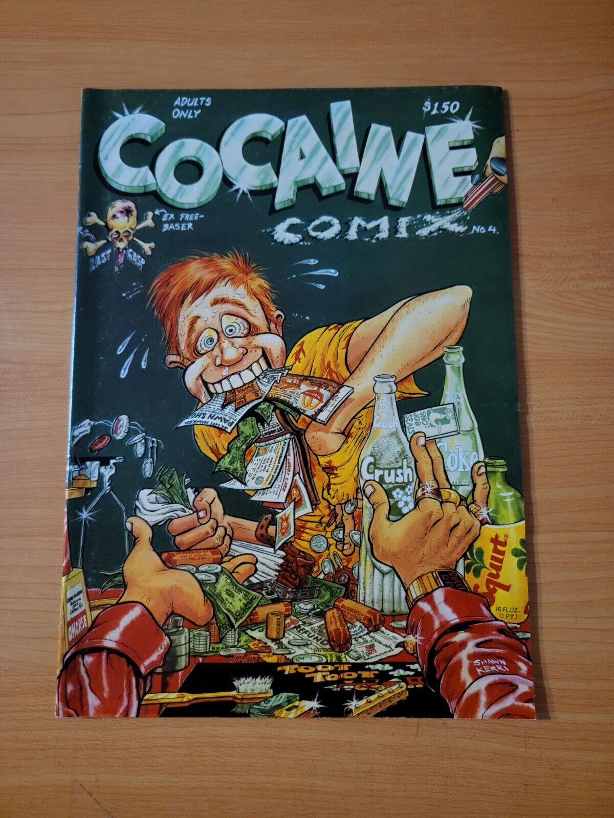 Cocaine Comix #4 ~ NEAR MINT NM ~ 1982 Last Gasp Comics