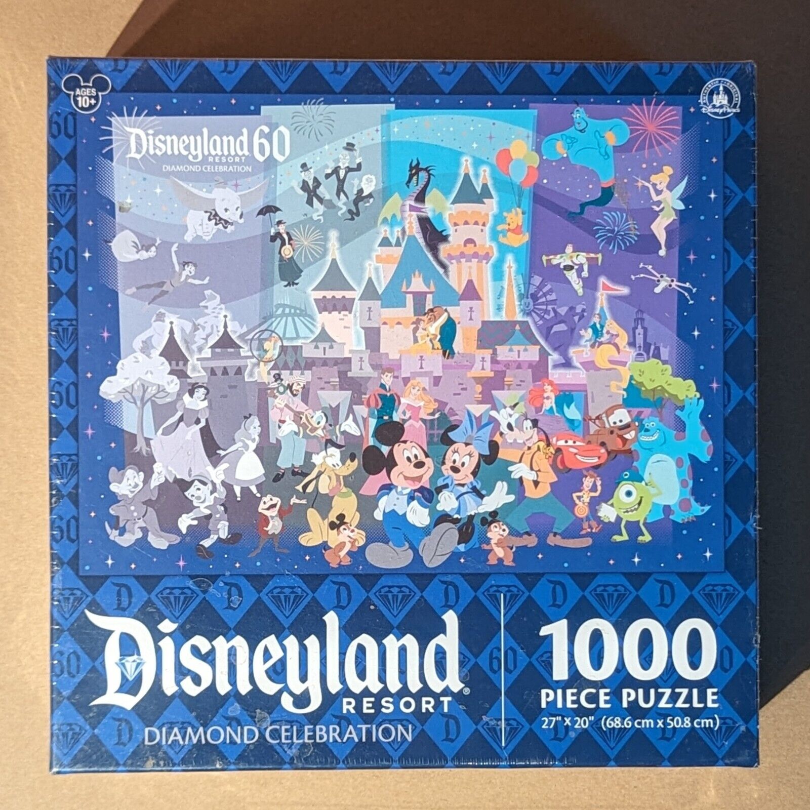 Disney Diamond Celebration Disneyland Jigsaw Puzzle NIB