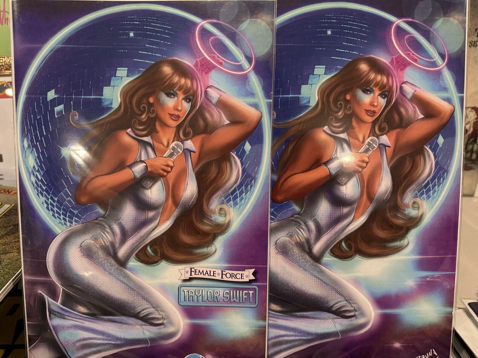 Female Force Taylor Swift Comic Book DAZZLER Cosplay Variant
