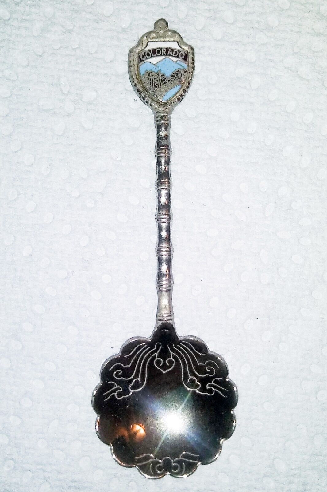 Vintage Denver Colorado Souvenir Collector Spoon 4 3/8\