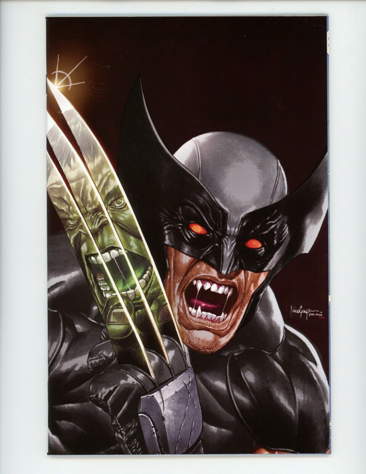 Wolverine #1 Comic Book 2020 NM Mico Suayan Grey Virgin Variant C2E2