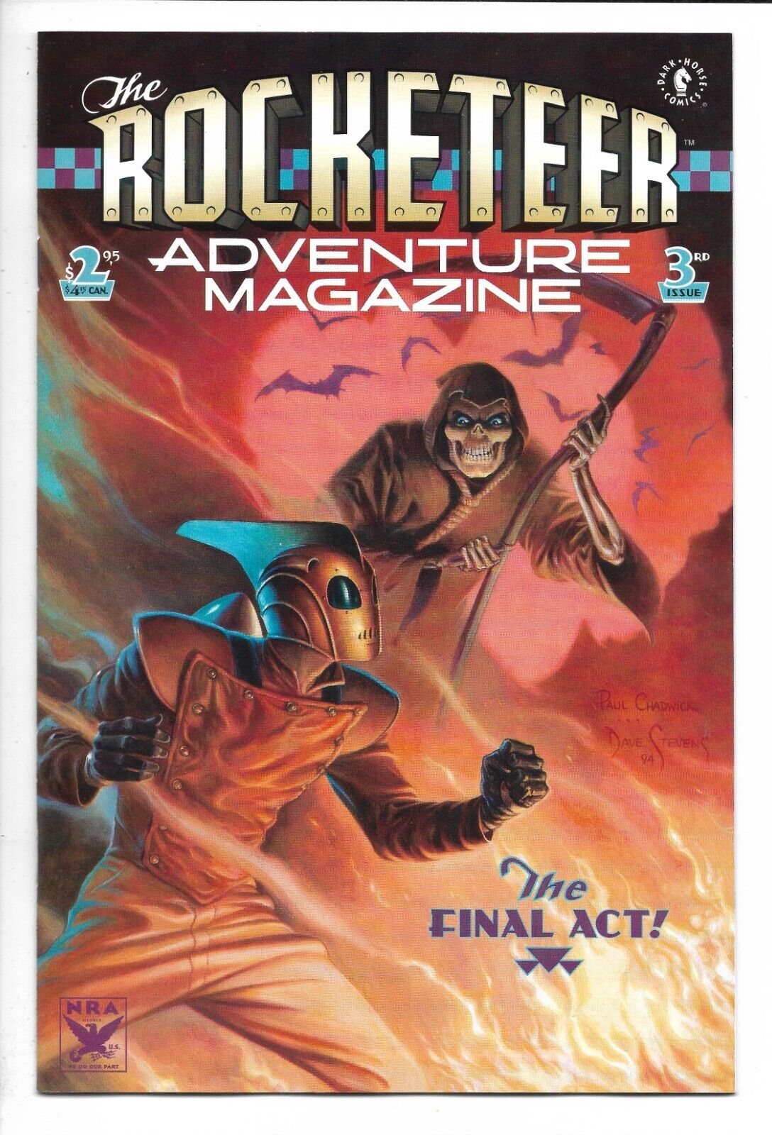 Rocketeer Adventure Magazine # 3 / Story & Art by Dave Stevens / Dark Horse 1995