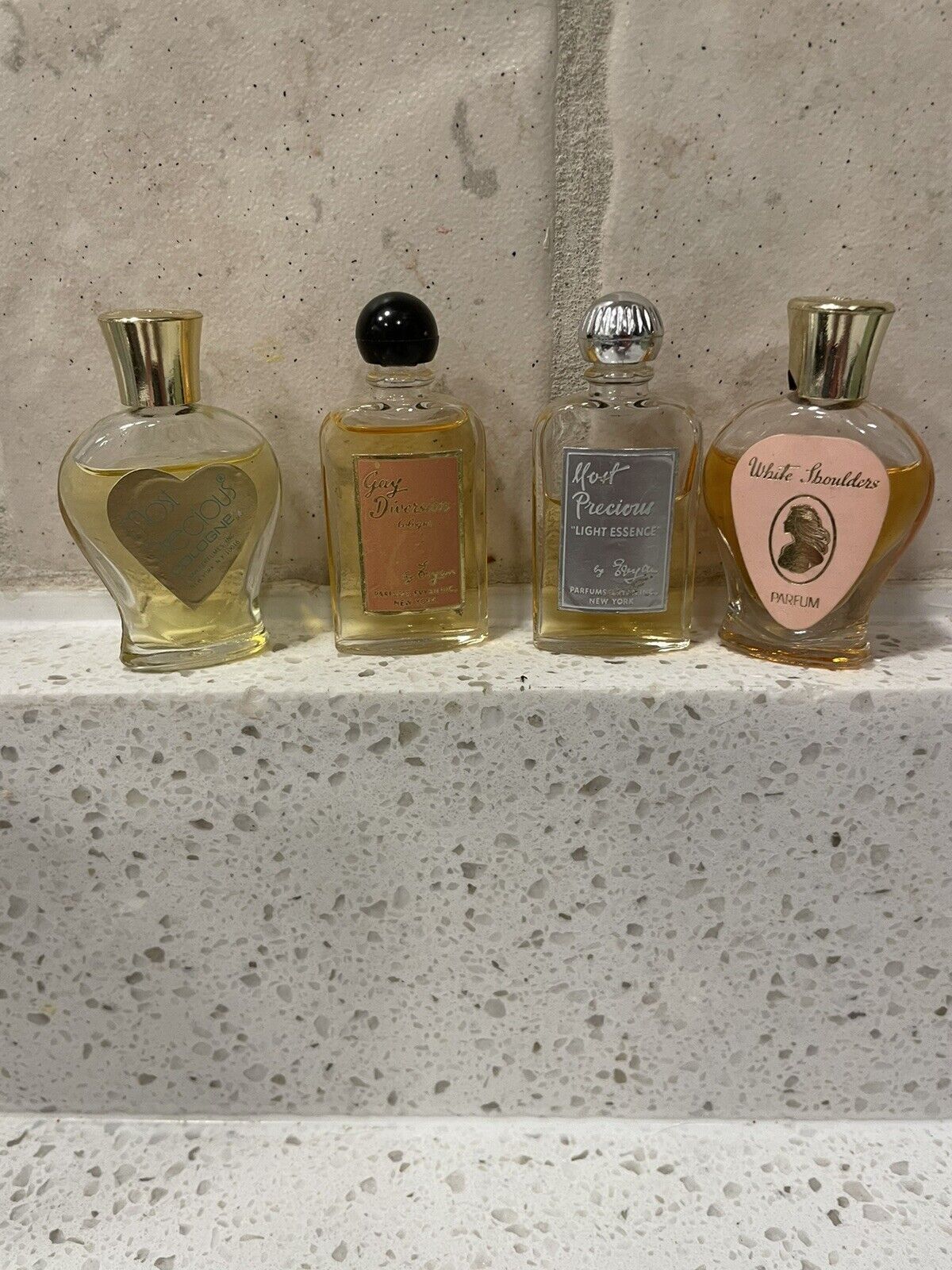 Vintage Mini Evyan Perfumes Set Of 4