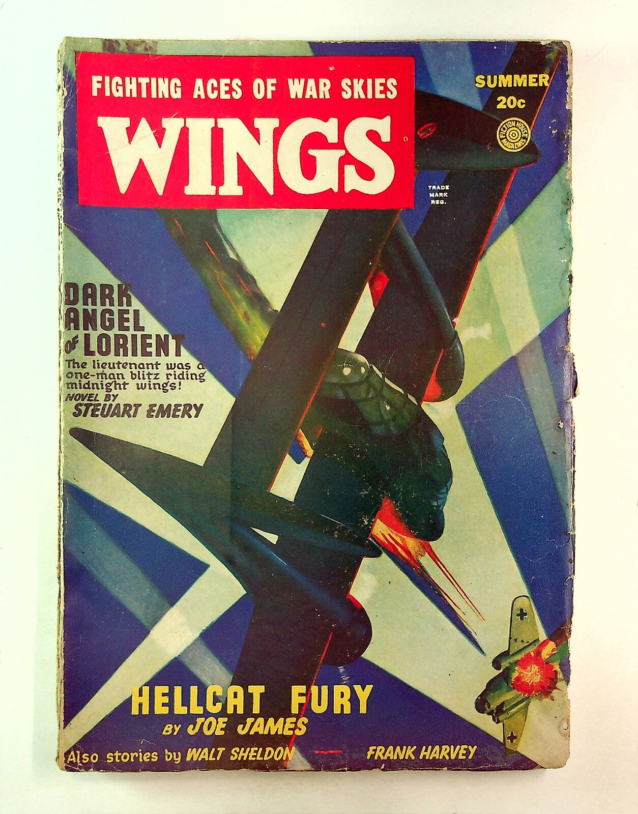 Wings Pulp Jun 1947 Vol. 10 #10 GD/VG 3.0