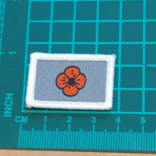 Poppy Scouts / Girl Guides Anzac  Badge Patch