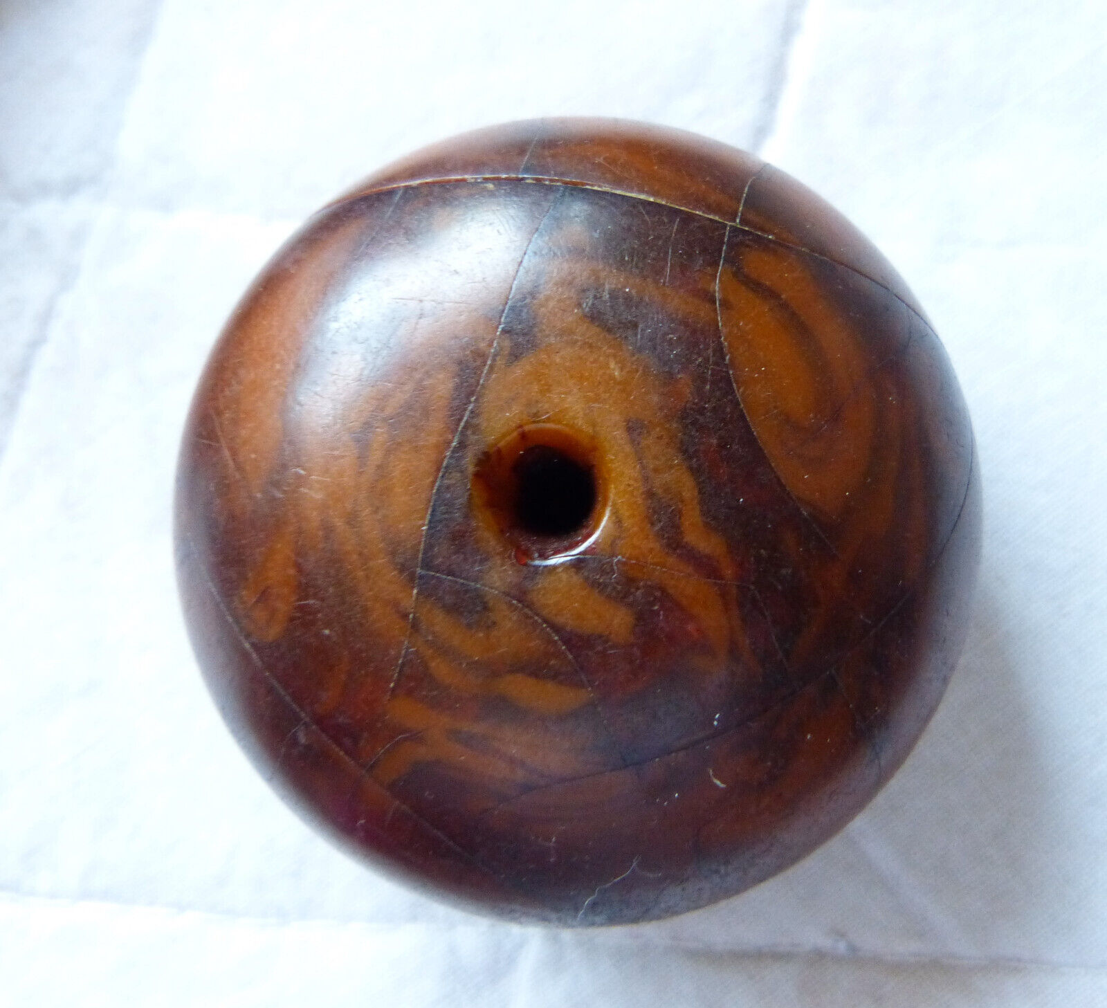 Antique African Amber Bead, 76 g