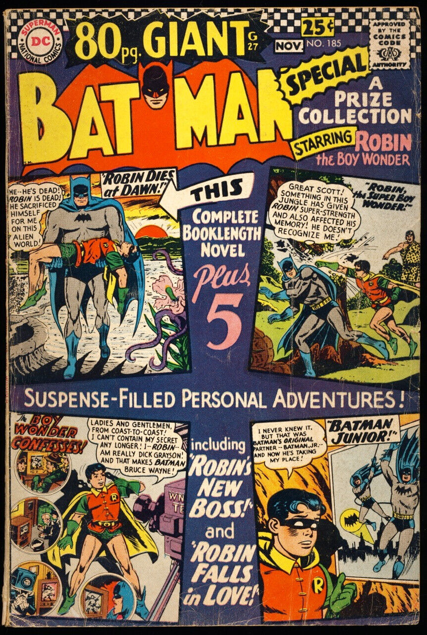 BATMAN #185 1966 \