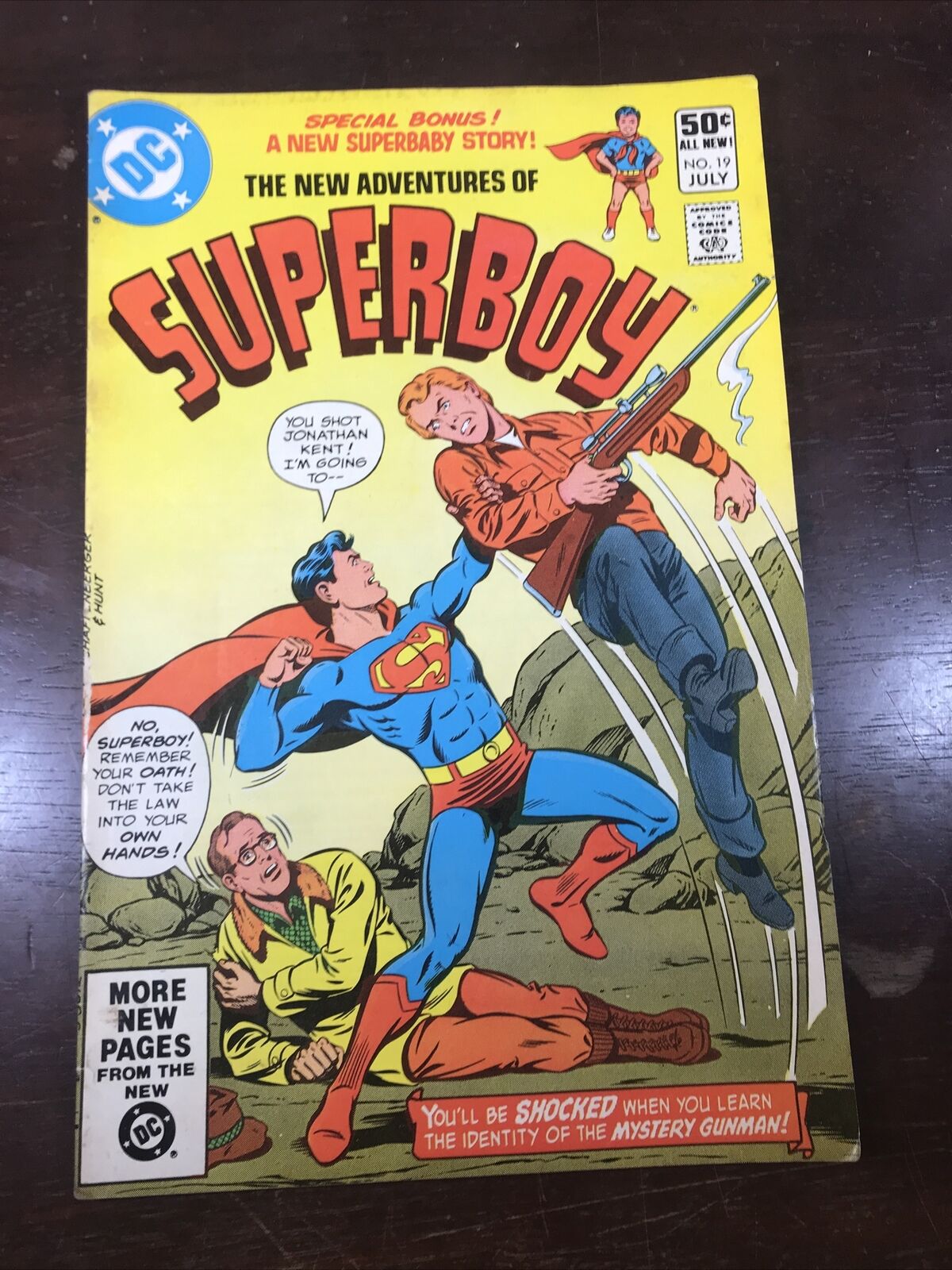 THE NEW ADVENTURES OF SUPERBOY # 19 DC COMIC 1981