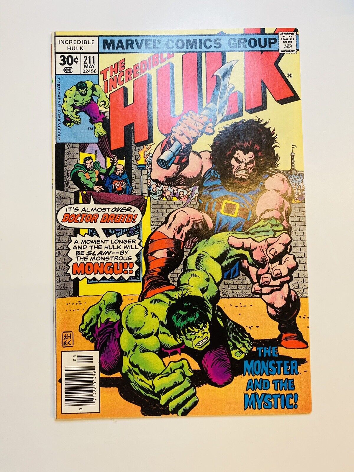 Incredible Hulk #211 Doctor Druid 1977 Marvel 1st Print NM/MT BEAUTY