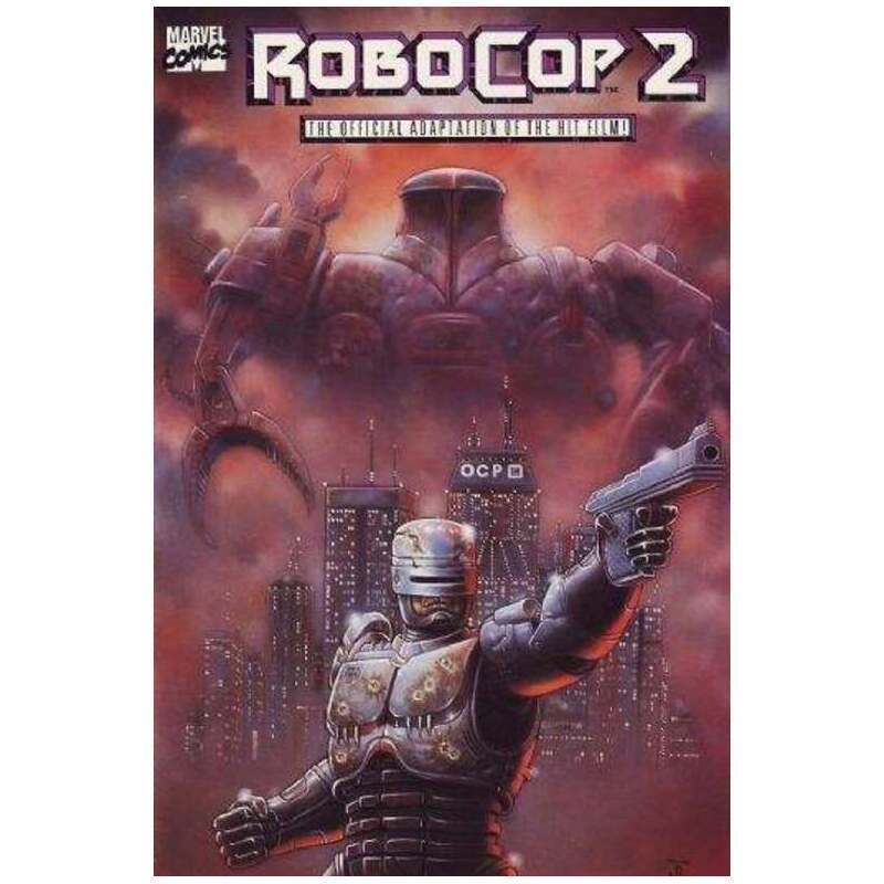 Robocop 2: The Official Adaptation of the Hit Film #1 Marvel comics VF+ [y\
