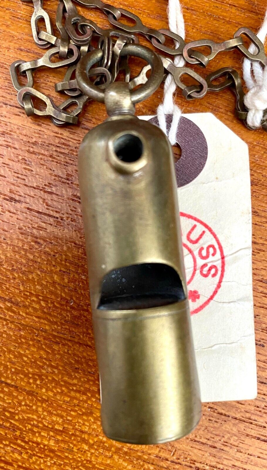 HUDSON & Co. Round whistle with a stop hole POLICE