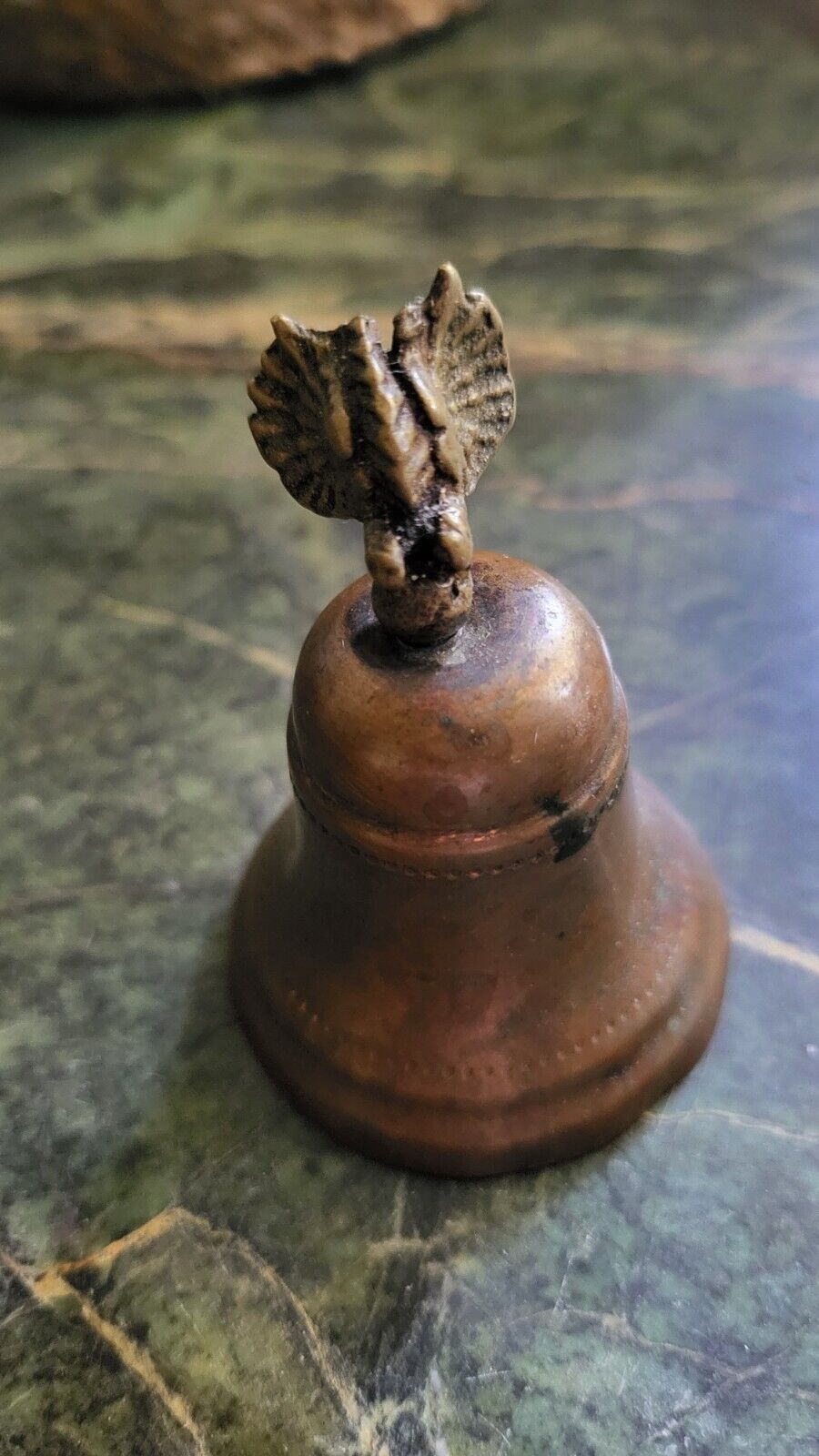 Vintage ITALY Small Brass Bell