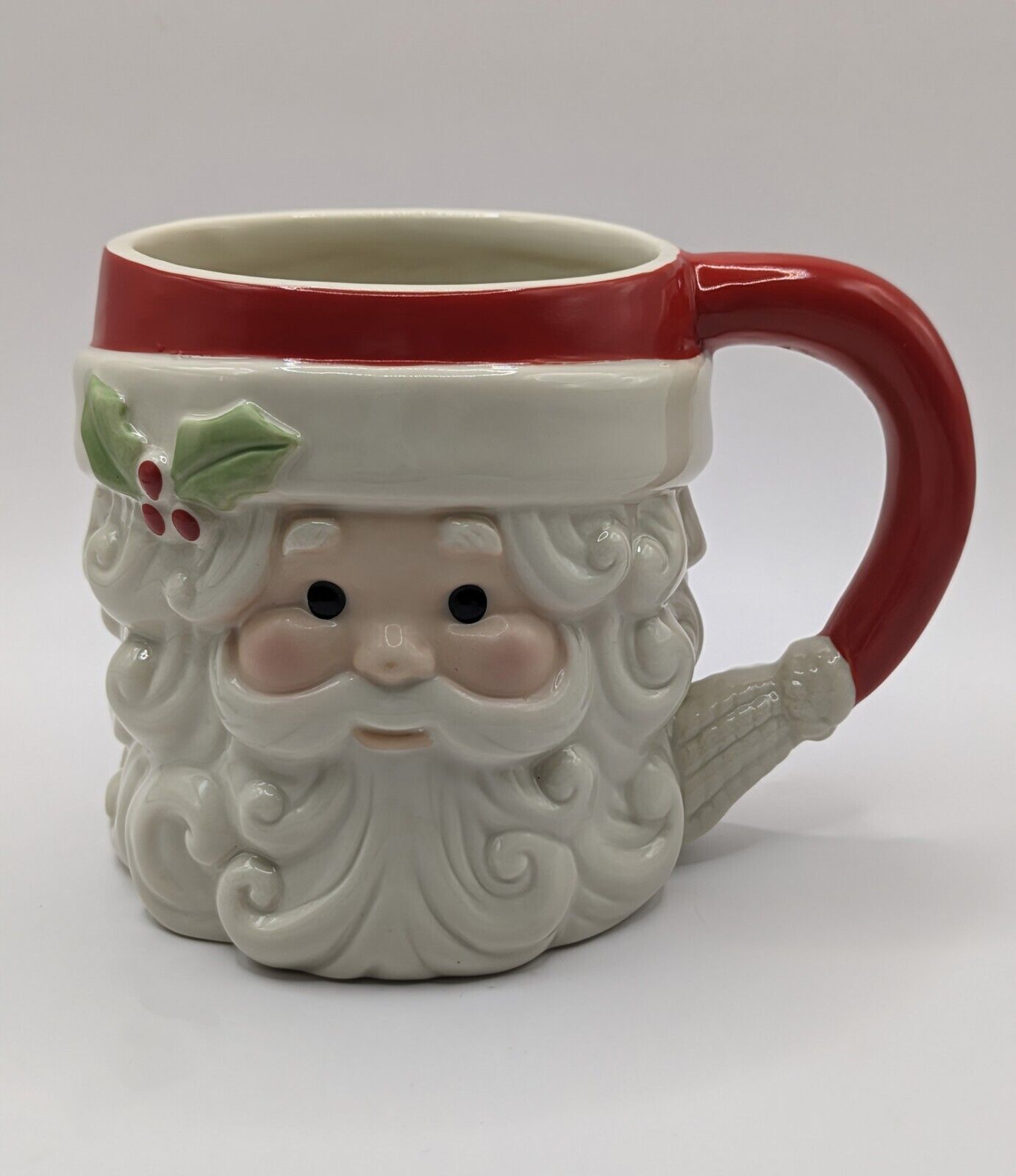 Lenox Santa Mug Hosting The Holidays 16 Oz Coffee Cup Hot Cocoa Mug #879278 