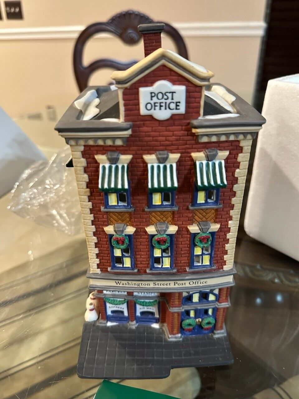 Dept 56 Christmas in the City Series WASHINGTON STREET POST OFFICE, #58880, 3 Pc