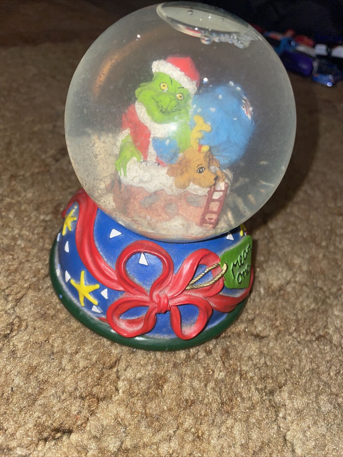 The Grinch - Mean One - Vintage Snowglobe 