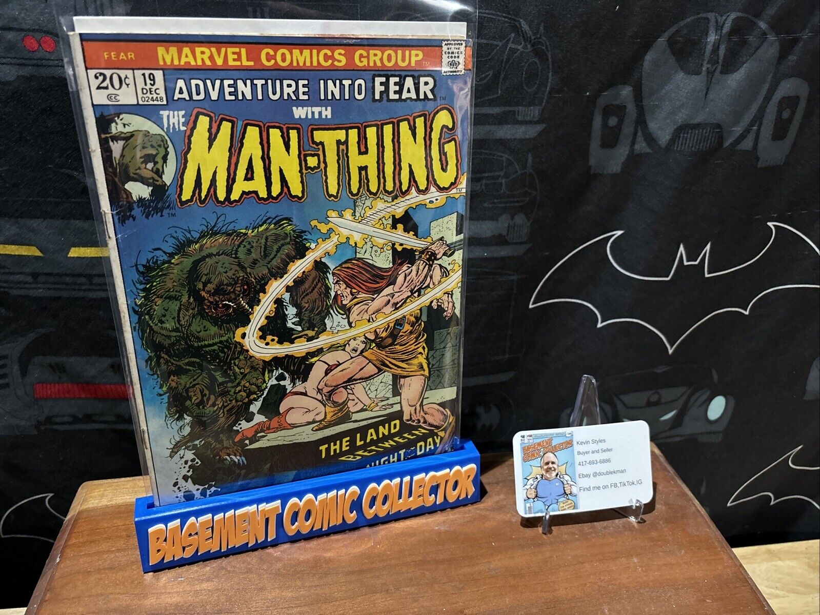 Adventure into Fear with Man-Thing #19 - 1st appearance of Howard the Duck 1973