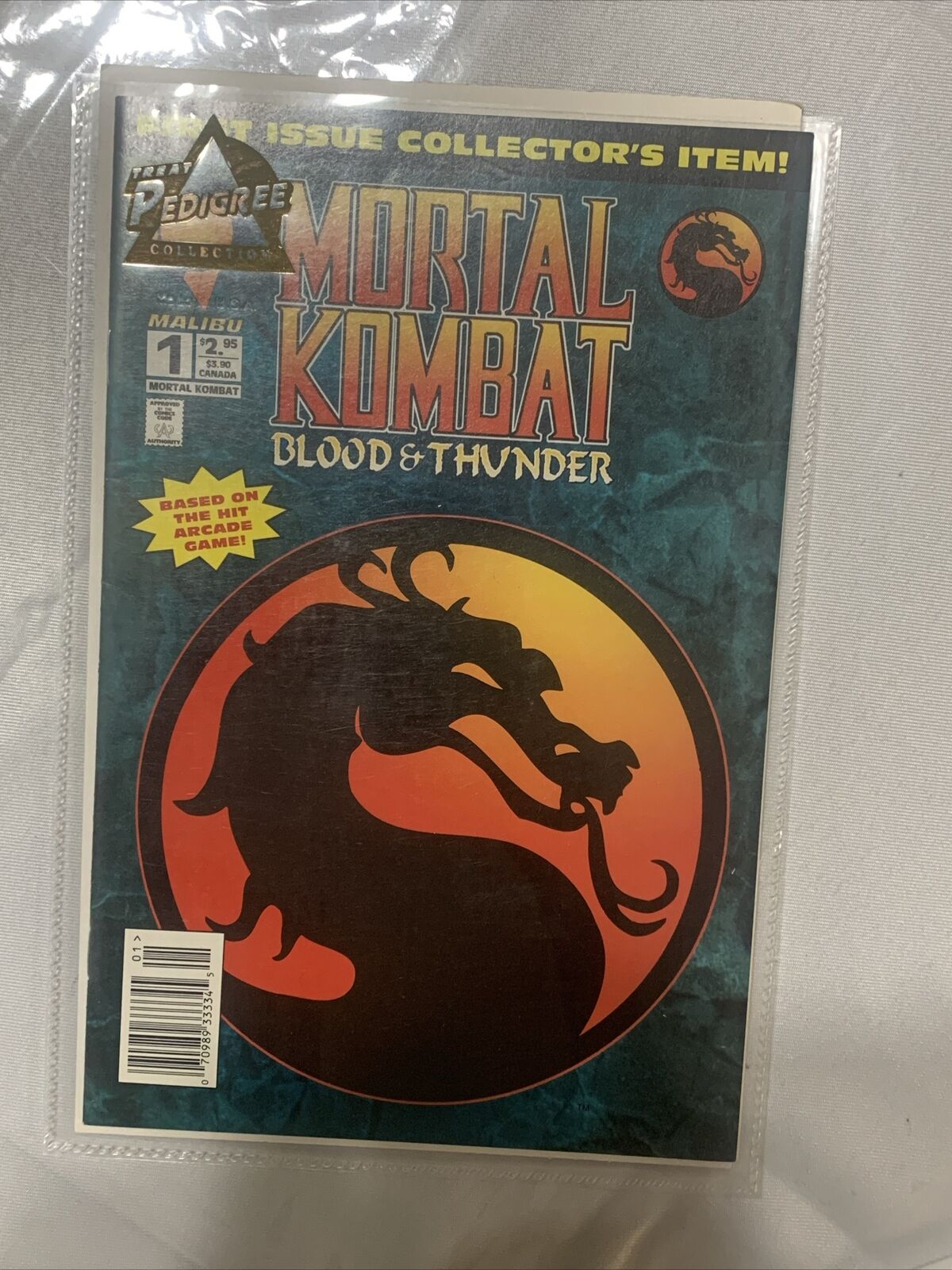 Mortal Kombat Blood and Thunder (Malibu Comics, 1994) #1A