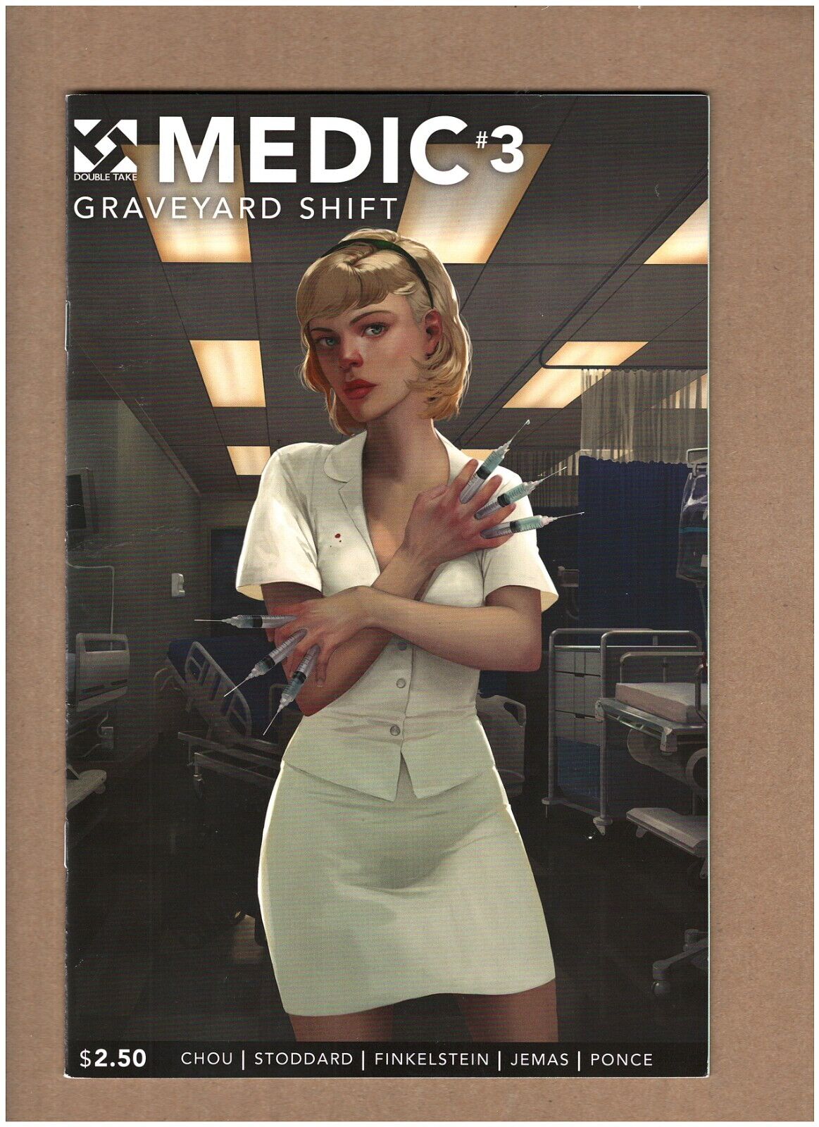 Medic #3 Double Take Comics 2016 Horror VF+ 8.5