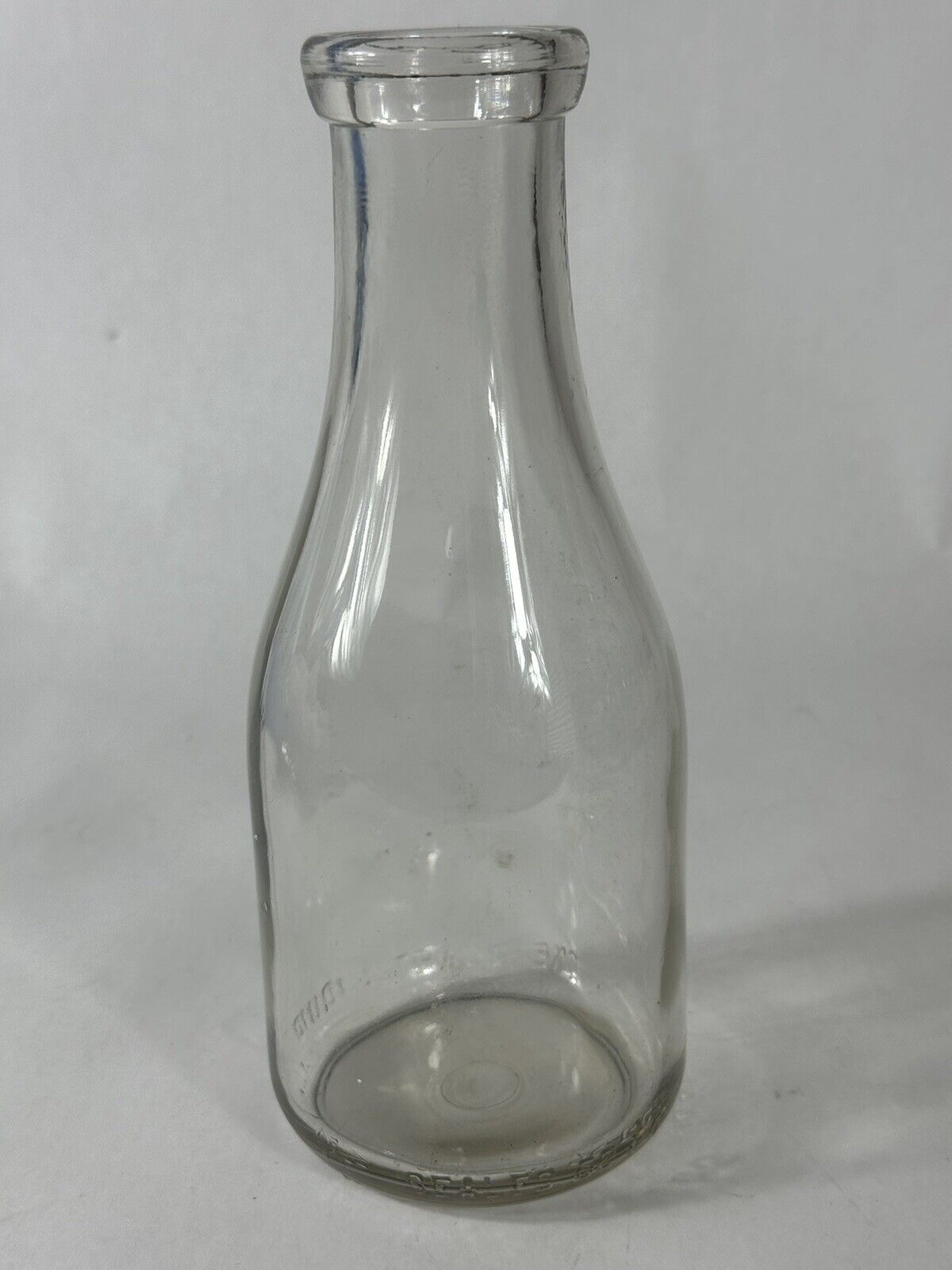 Vintage Milk Bottle One Quart Liquid Registered CAL.C48