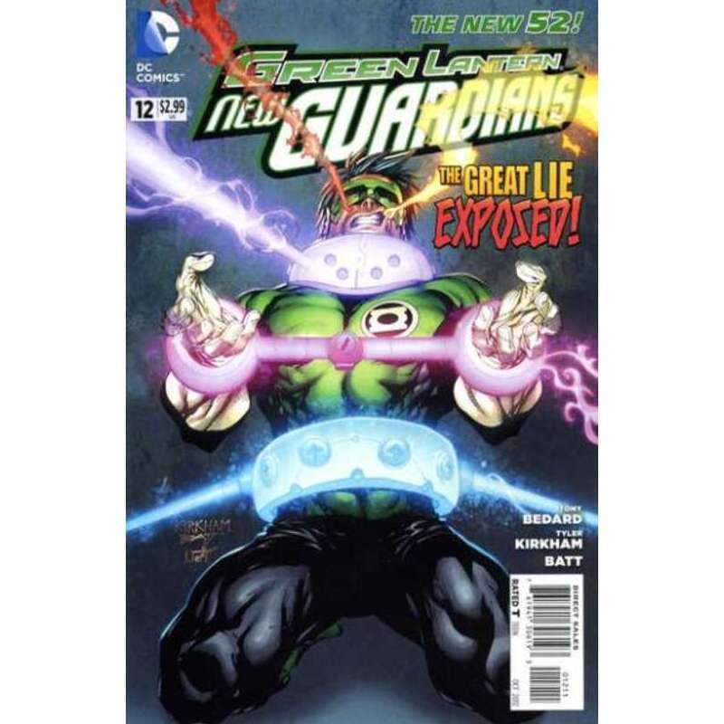 Green Lantern: New Guardians #12 in Near Mint + condition. DC comics [s`