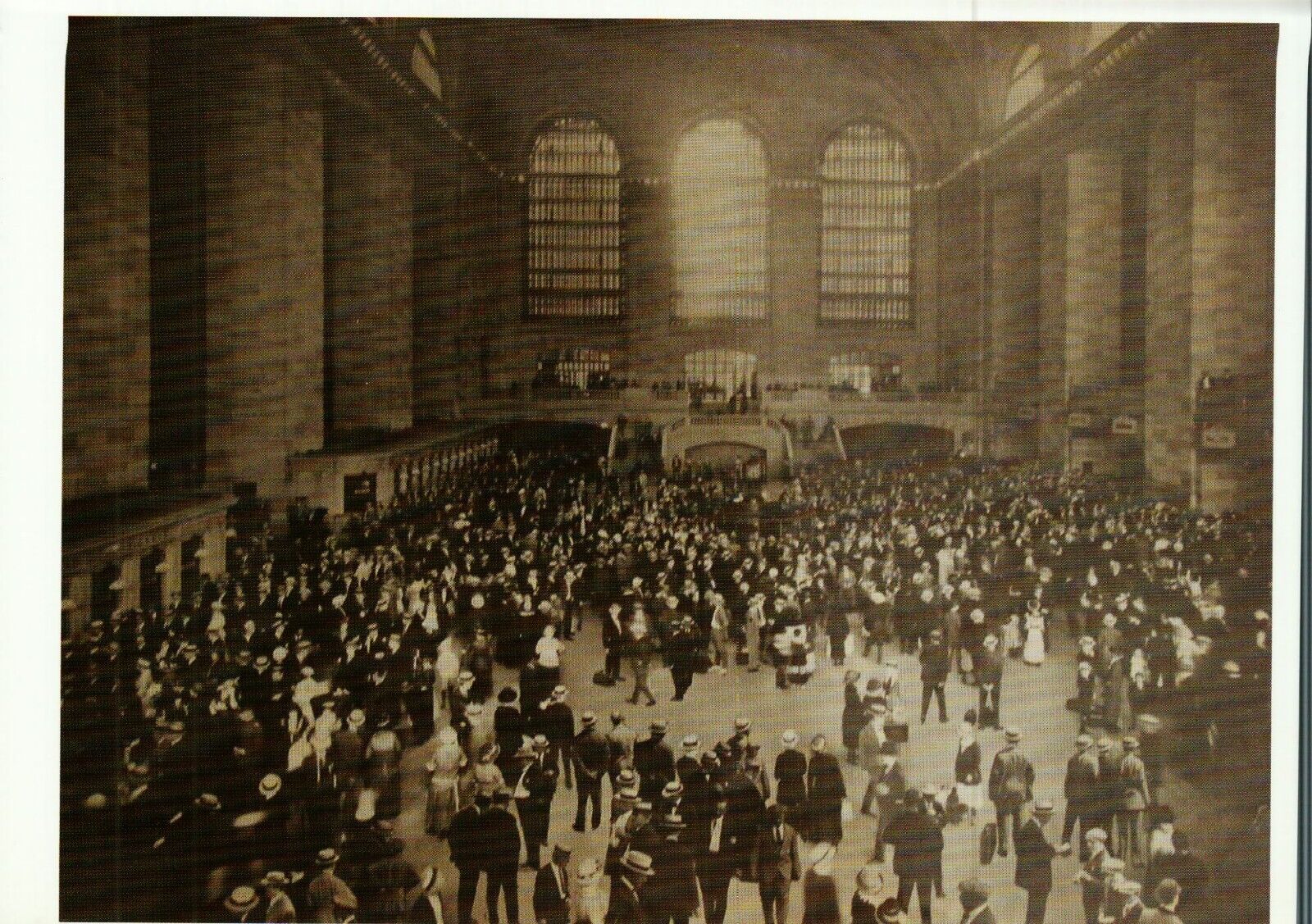 *Grand Central Terminal Postcard-\