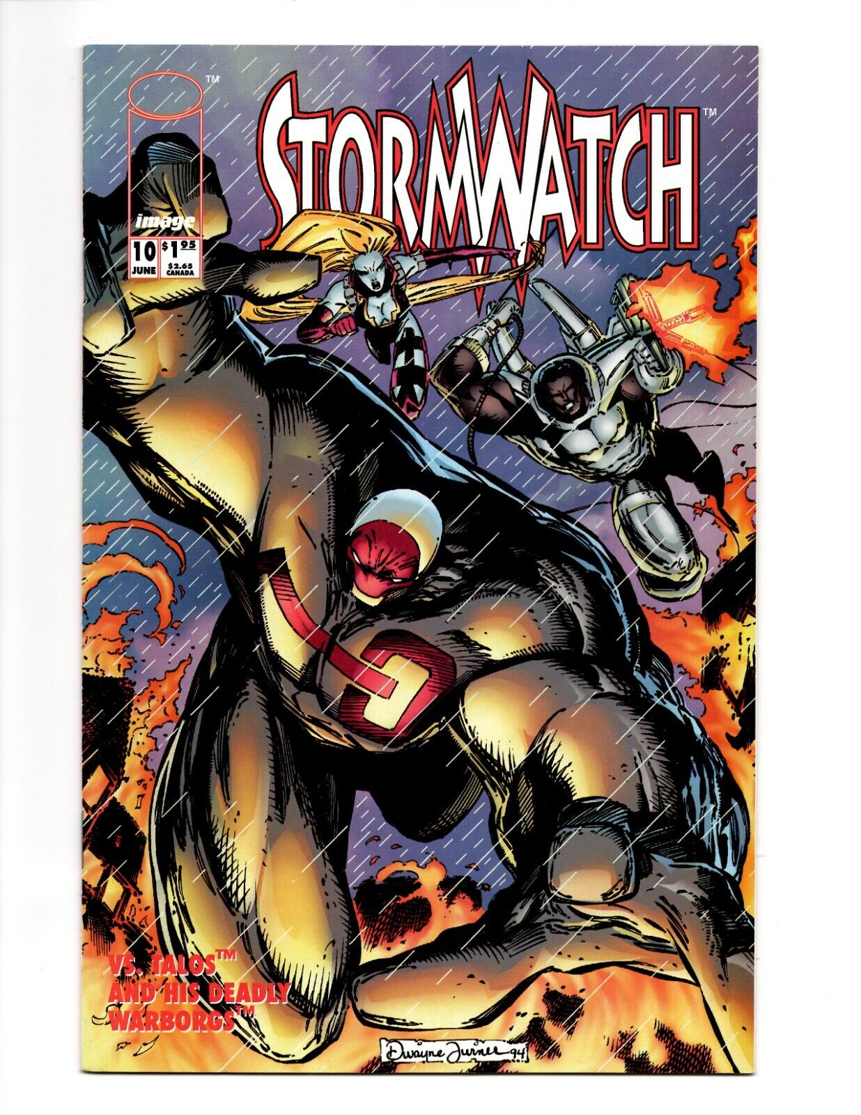 Stormwatch #10A Image Comics 1994 VF/NM