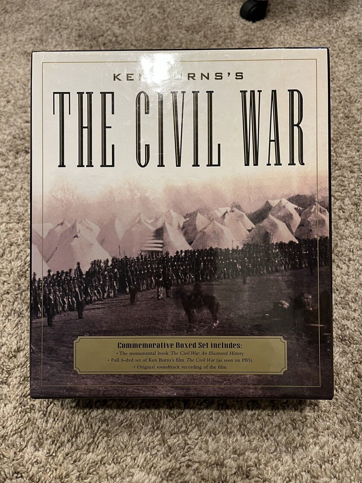 New- Ken Burns’s The Civil War Commemorative Boxed Set 