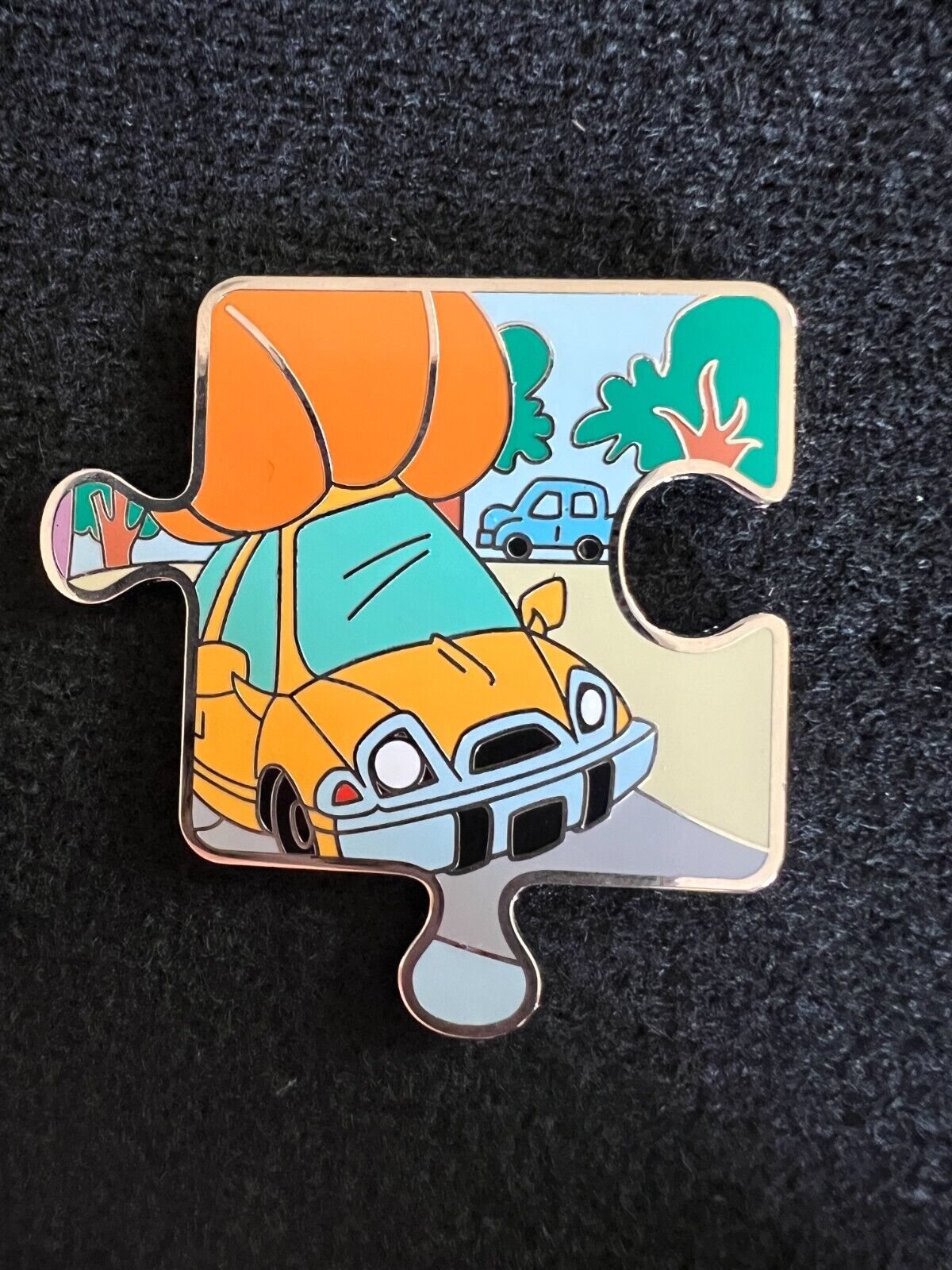 Disney A Goofy Movie Character Connection Puzzle Piece Pin Goofy\'s Car LE 900