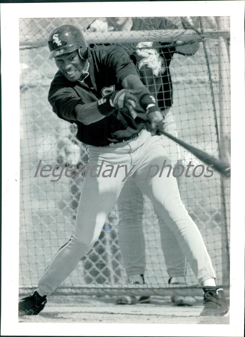 1994 Michael Jordan White Sox Batting Practice Period Digital News Photo