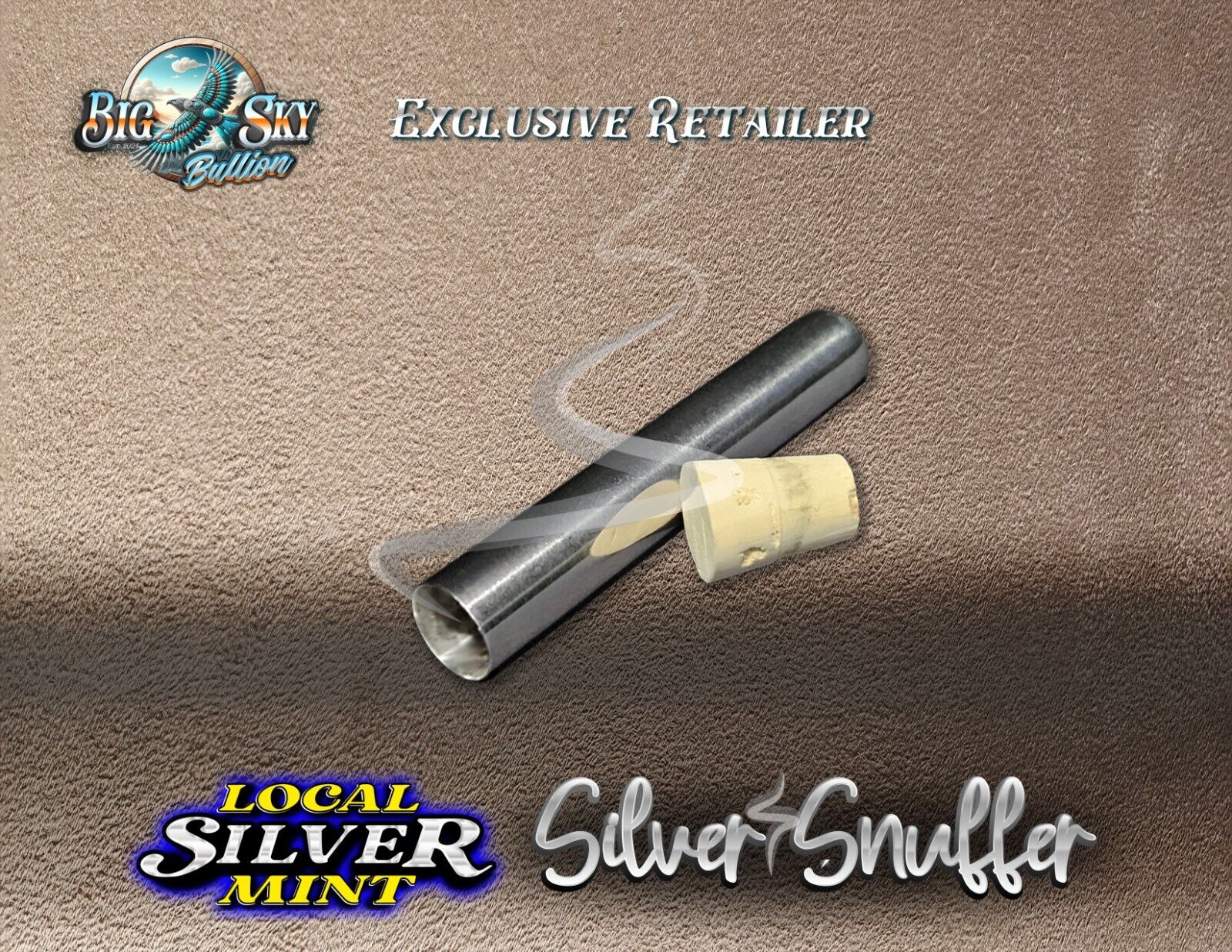 LSM Sterling Silver Snuffer