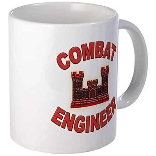 11oz mug US Army Combat Engineer Brick - Printed Ceramic Coffee Tea Cup Gift