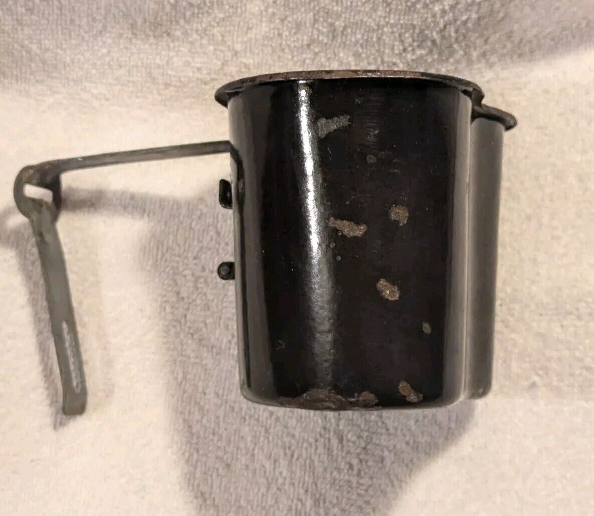 WWII LF & C 1942 US Experimental Porcelain Enamel Canteen Cup