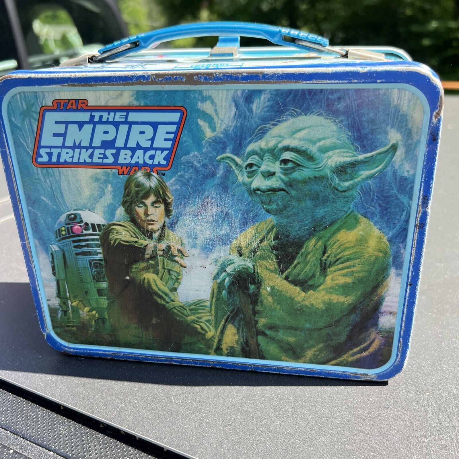 STAR WARS Empire Strikes Back 1980 Vintage Metal Lunchbox