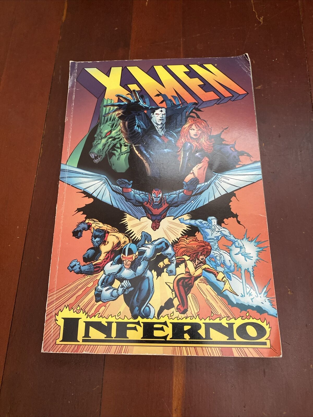 Vtg X-Men Inferno Comic Book Direct Edition 2001 Graphic Novel Chris Claremont