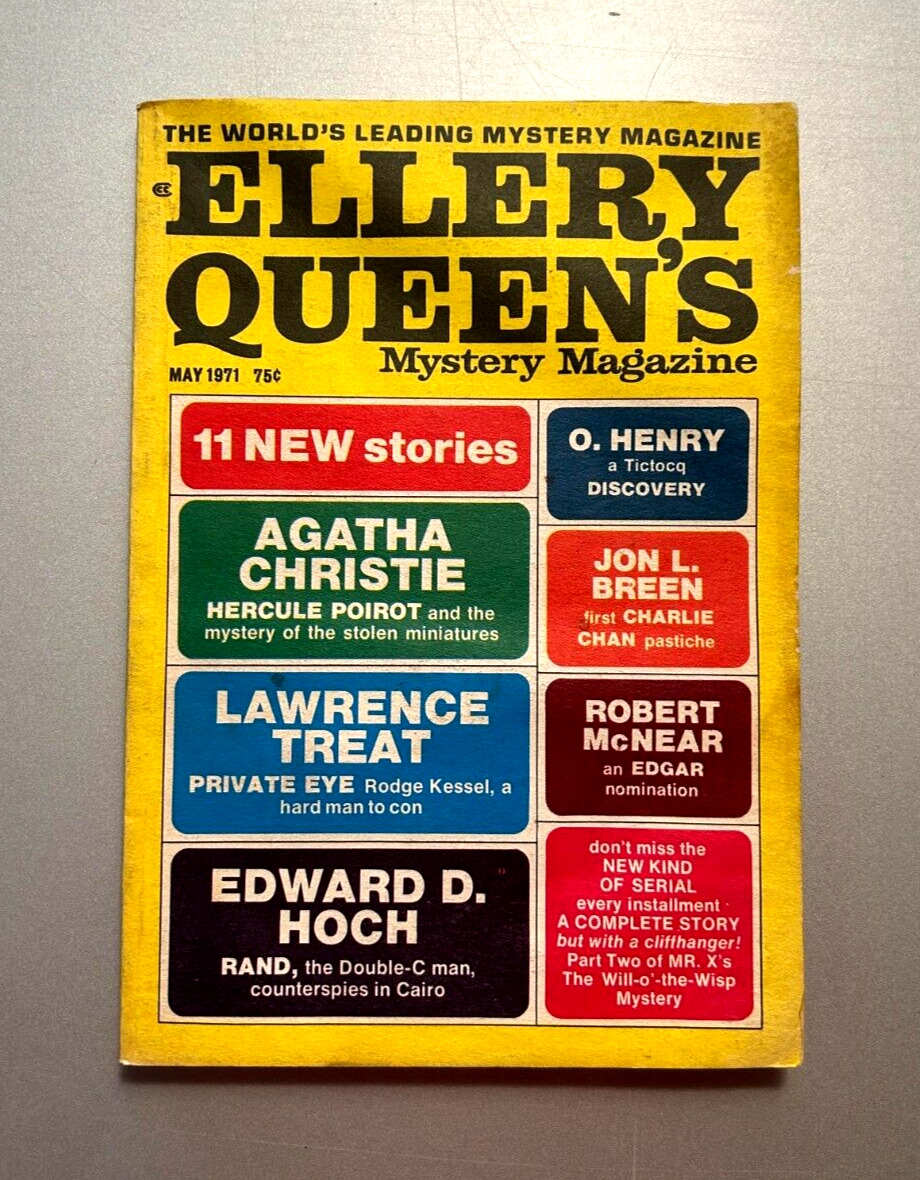 Ellery Queen\'s Mystery Magazine May 1971