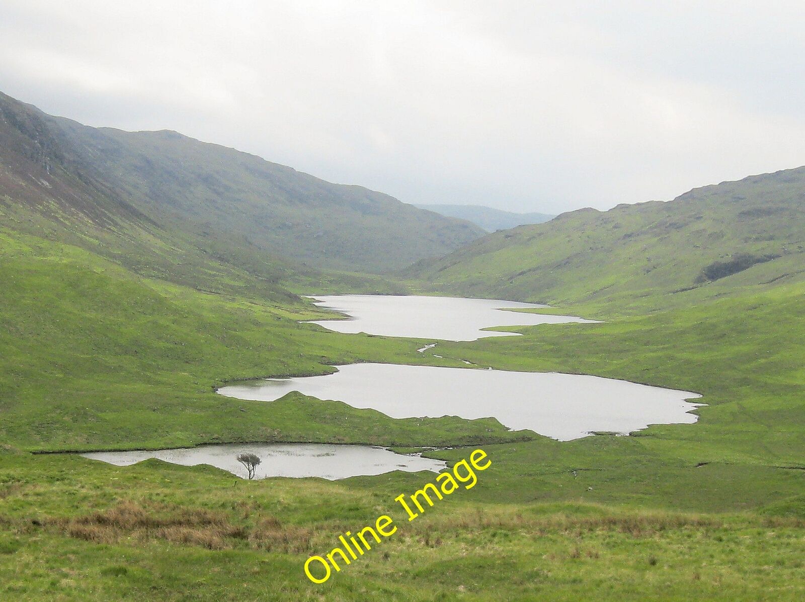 Photo 6x4 Three lochs in a row Loch an Eilein\\/NM6229 Looking due south f c2011