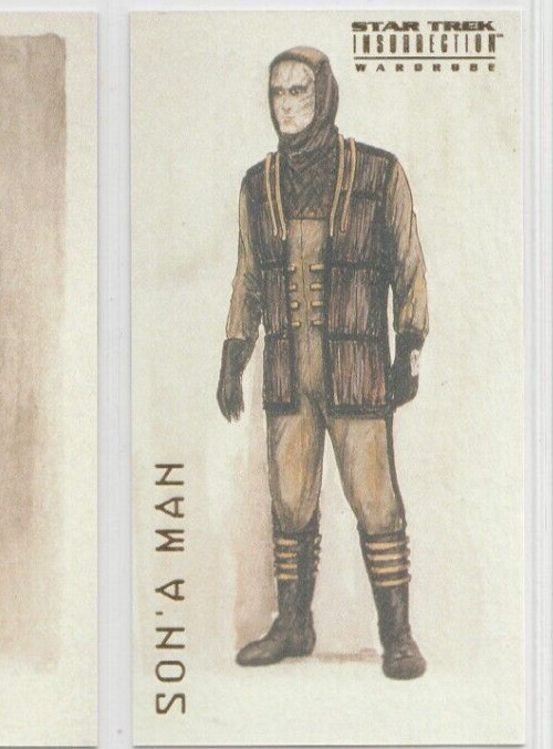 Star Trek Insurrection Wardrobe Card: Son\' A Man
