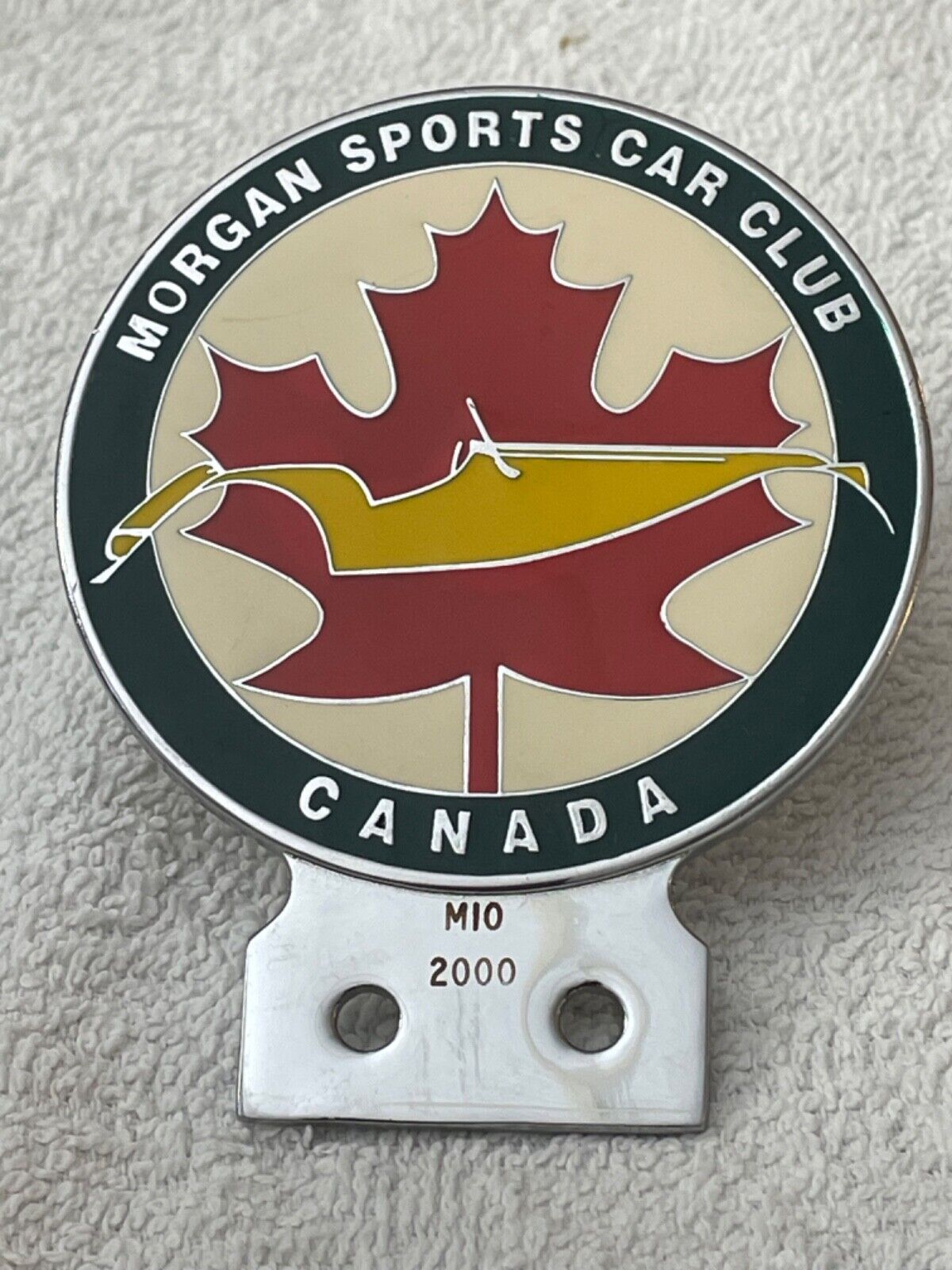2000 Morgan Sports Car Club Canada Badge
