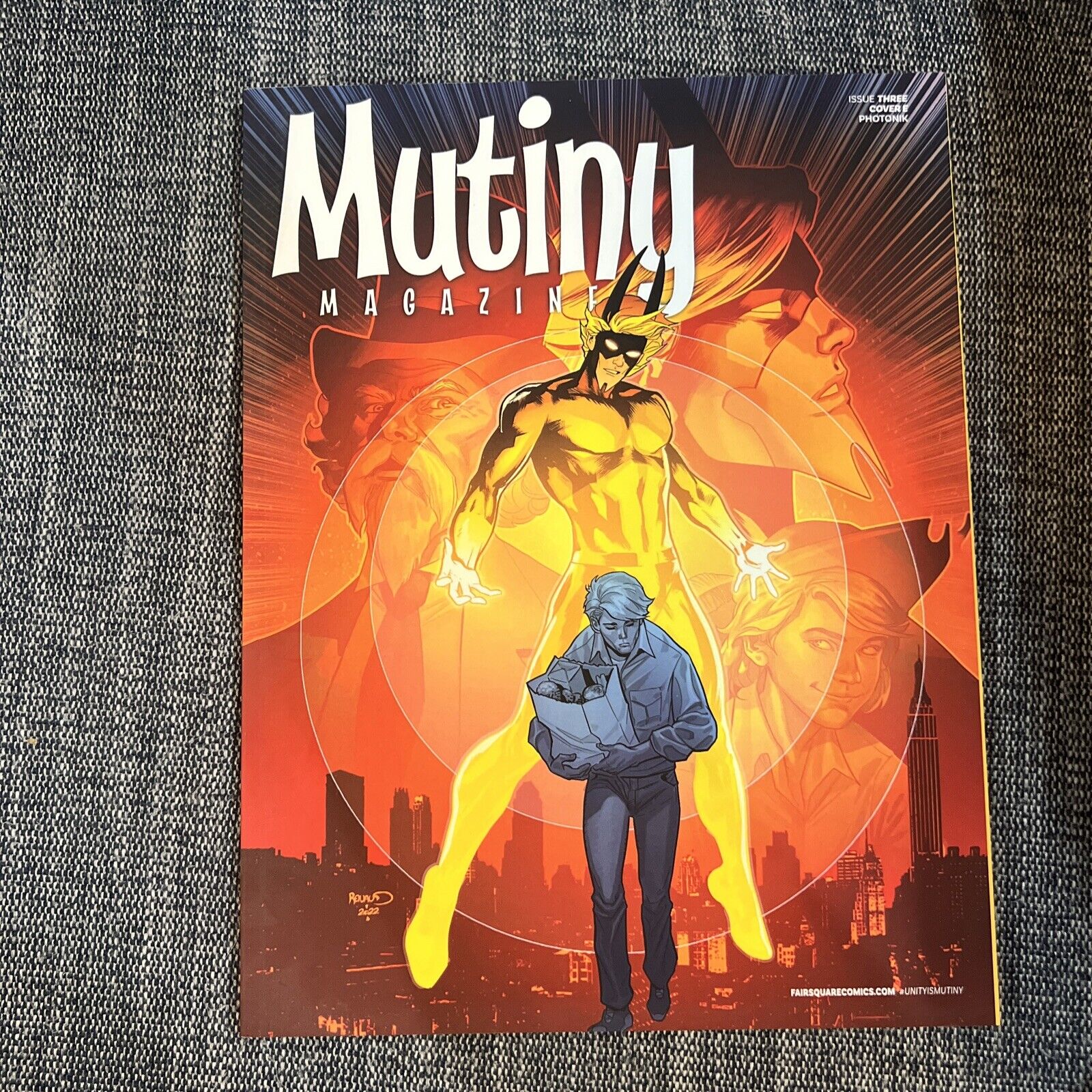 Mutiny Magazine #3E NM 2022 Stock Image