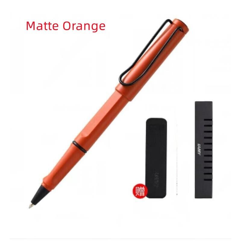 LAMY Safari Special Edition Series Matte Orange Color 0.7mm Rollerball Pen