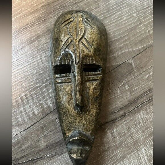 Wooden Hanging African Tribal Carved Mask