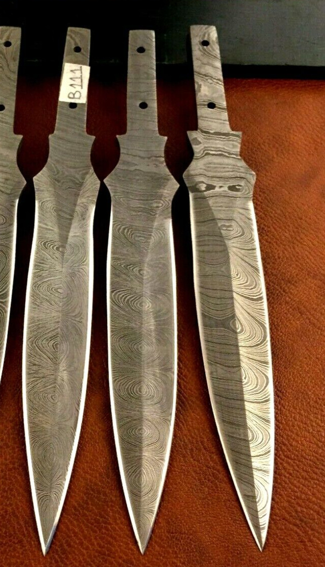 Jayger Handmade Damascus Steel Double Edge Blades | Set of 3 | B111