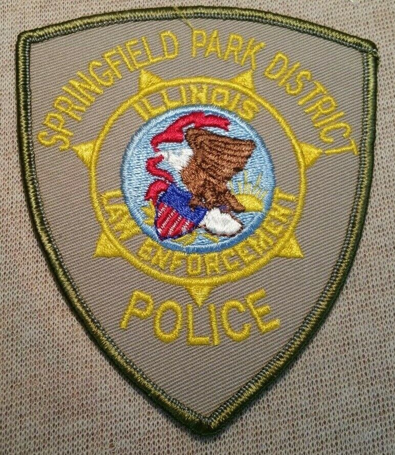 IL Springfield Illinois Park District Police Patch