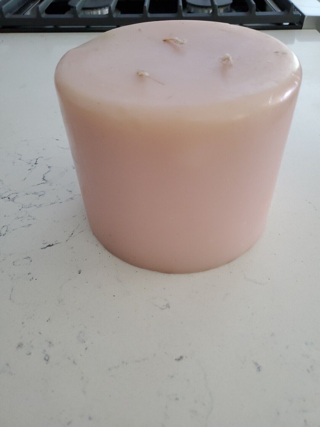 Partylite Pink 3 Wick Candle #1645 BN No Box